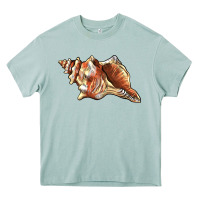 Arona sea   shell Heavy Core Tee - BarkalooDesign