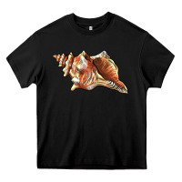 Black sea   shell Heavy Core Tee - BarkalooDesign