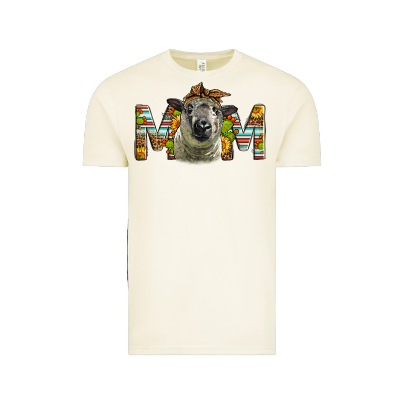 Western Hampshire Sheep Mom Vintage Tee by LillyAllenDesigns | Teevron