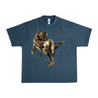 Midnight Navy Tyrannosaurus T rex Urban Heavy Tee - LillyAllenDesigns