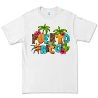 White puerto rico Premium Tee - AdoDesignShop