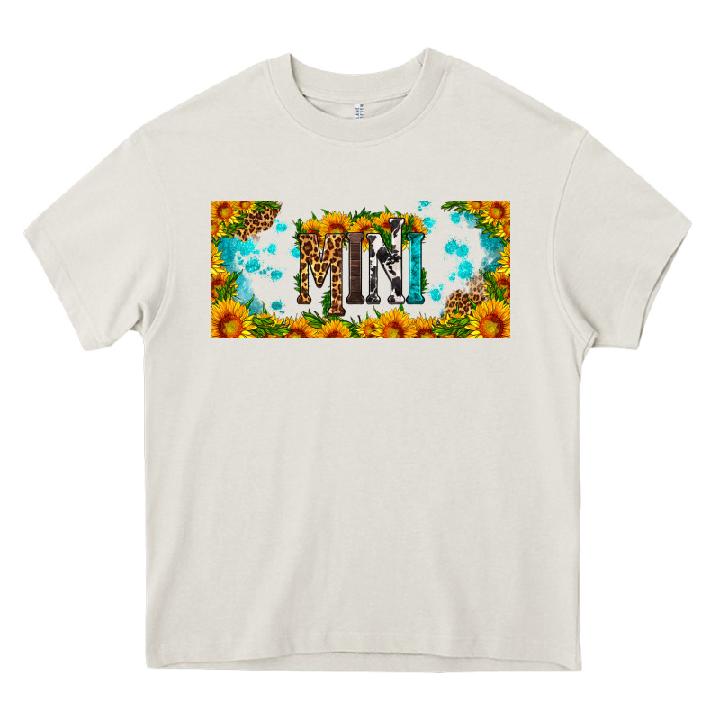 Mini Sunflower Libbey Cup Heavy Core Tee by HRA Design Shop | Teevron