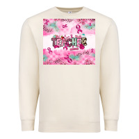 Sandshell Breast Cancer Teacher Premium Sweatshirt - NancyCooperArtShop