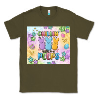 Army Green chillin' with my peeps Classic Tee - MaliasSmallBusiness