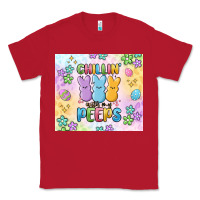Red chillin' with my peeps Classic Tee - MaliasSmallBusiness