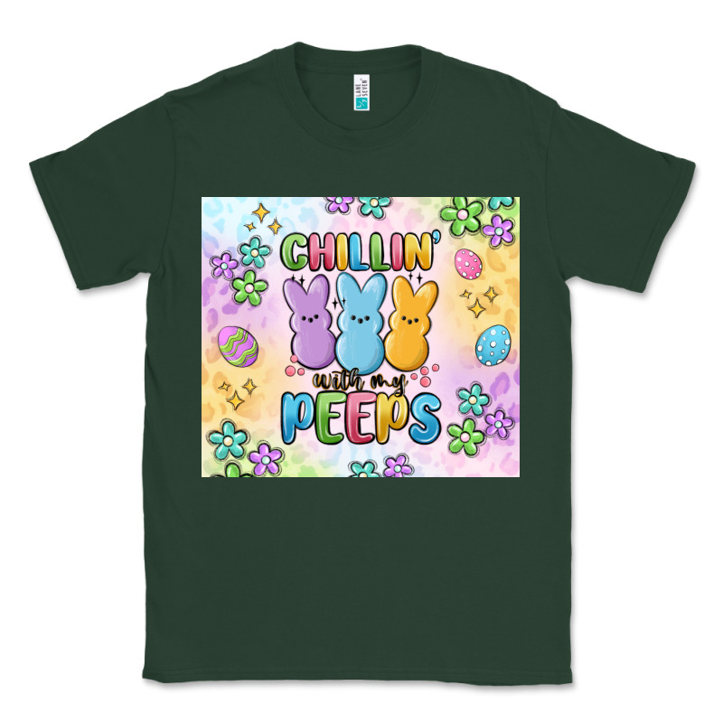 Chillin' With My Peeps Classic Tee by MaliasSmallBusiness | Teevron