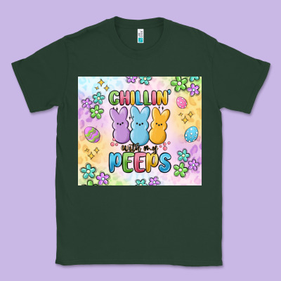 Chillin' With My Peeps Classic Tee Designed By Maliassmallbusiness