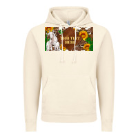 Vintage Artic (preview)baby goats and sunflower and cactus with cowhide license plat Vintage Hoodie - Artiststas