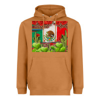 Meerkat Mexican Flag Heavyweight Hoodie - texasbilliewilder