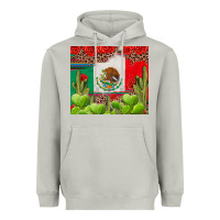 Moon Dust Mexican Flag Heavyweight Hoodie - texasbilliewilder