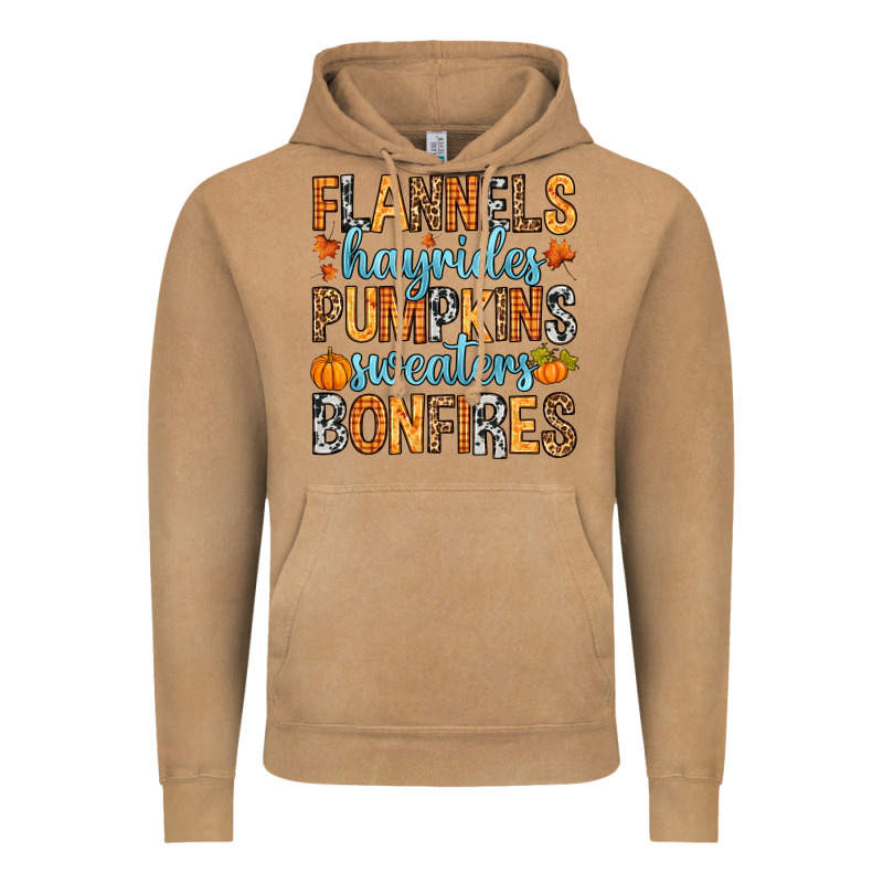 Flannels Hayrides Vintage Hoodie by RanaPortraitStore | Teevron