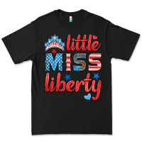 Black little miss liberty Premium Tee - HRA Design Shop