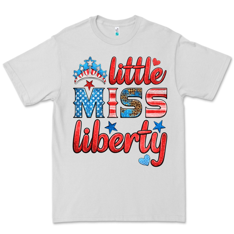 Little Miss Liberty Premium Tee by HRA Design Shop | Teevron
