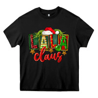 Black Christmas lala claus Heavy Core Tee - FaDigitalArtStudio