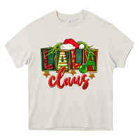 Cream Christmas lala claus Heavy Core Tee - FaDigitalArtStudio