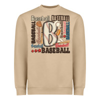 Mushroom baseball Heavyweight Sweatshirt - MaliasSmallBusiness