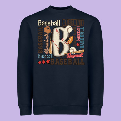 Baseball Heavyweight Sweatshirt Designed By Maliassmallbusiness