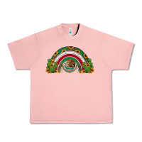 Salmon mexican flag cactus and sunflowers rainbow Urban Heavy Tee - Jasminsmagicworld