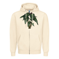 Sandshell Amazon Elephant Ear Zipper Hoodie - LillyAllenDesigns