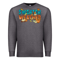 Charcoal Heather Fall Premium Sweatshirt - texasbilliewilder