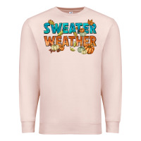 Pale Pink Fall Premium Sweatshirt - texasbilliewilder