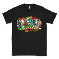 Black baseball grandma Classic Tee - CowhideDigitalArt