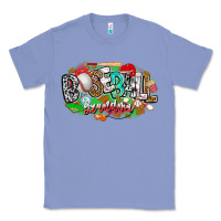 Colony Blue baseball grandma Classic Tee - CowhideDigitalArt