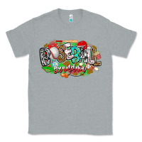 Heather Grey baseball grandma Classic Tee - CowhideDigitalArt