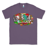 Lavender baseball grandma Classic Tee - CowhideDigitalArt