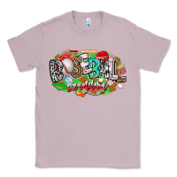 Lilac baseball grandma Classic Tee - CowhideDigitalArt