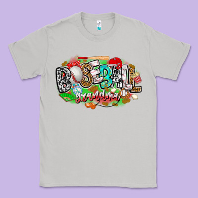 Baseball Grandma Classic Tee Designed By Cowhidedigitalart