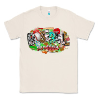 Natural baseball grandma Classic Tee - CowhideDigitalArt