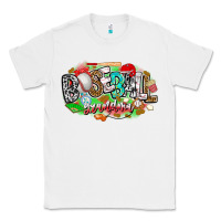 White baseball grandma Classic Tee - CowhideDigitalArt