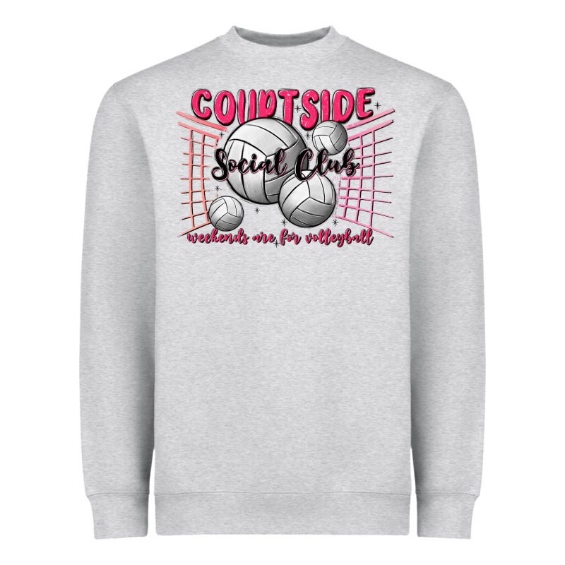 Volleyball Mom Heavyweight Sweatshirt by MaliasSmallBusiness | Teevron