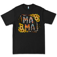 Black mama western Premium Tee - RacoonDesign