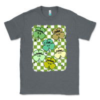 Charcoal Heather shamrock religious Classic Tee - MaliasSmallBusiness