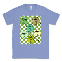Colony Blue shamrock religious Classic Tee - MaliasSmallBusiness