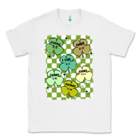 White shamrock religious Classic Tee - MaliasSmallBusiness