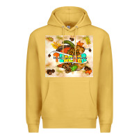 Antique Gold fall teacher pumpkin Premium Hoodie - TumblerDesignByShophia