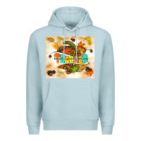 Blue Mist fall teacher pumpkin Premium Hoodie - TumblerDesignByShophia