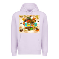 Lilac fall teacher pumpkin Premium Hoodie - TumblerDesignByShophia