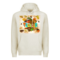 Oatmeal Heather fall teacher pumpkin Premium Hoodie - TumblerDesignByShophia