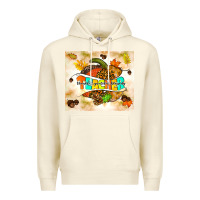 Sandshell fall teacher pumpkin Premium Hoodie - TumblerDesignByShophia