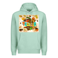 Seafoam fall teacher pumpkin Premium Hoodie - TumblerDesignByShophia