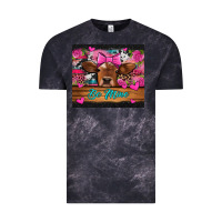 Cloud Black be mine valentine's day cow Vintage Tee - Jasminsmagicworld
