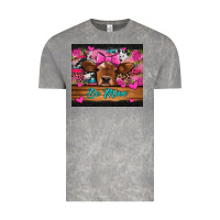 Cloud Rock be mine valentine's day cow Vintage Tee - Jasminsmagicworld