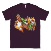 Plum horseshoe cowhide cactus patch Classic Tee - AdoDesignShop