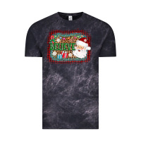 Cloud Black believe santa Vintage Tee - AdoDesignShop