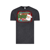 Vintage Black believe santa Vintage Tee - AdoDesignShop