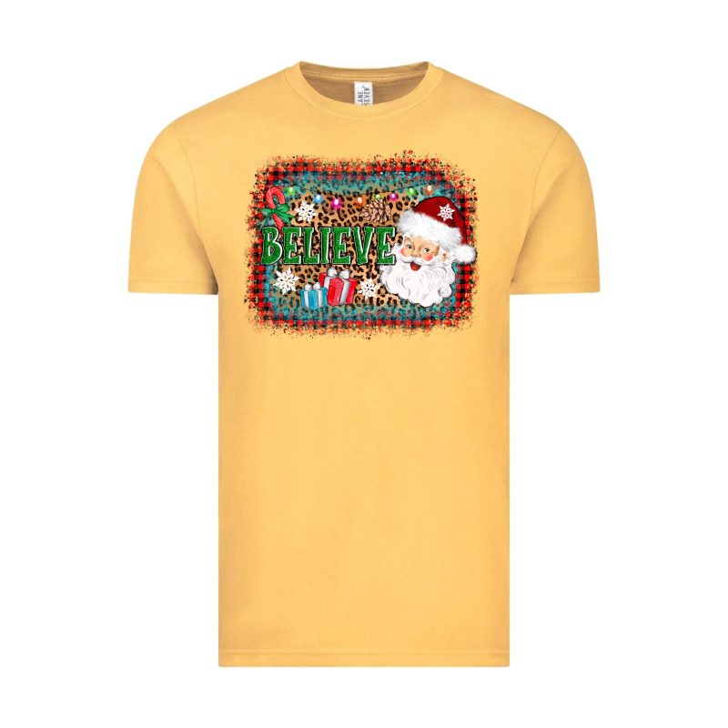 Believe Santa Vintage Tee by AdoDesignShop | Teevron